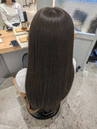 ロング 古屋 美春のヘアスタイル