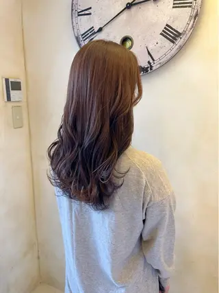 ロング カラー 古田 昂也のヘアスタイル