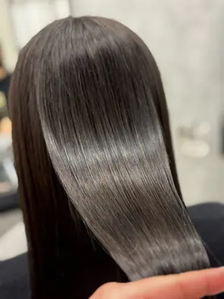 ロング カラー すぐ巻ける縮毛矯正 🍀勝倉　麗のヘアスタイル
