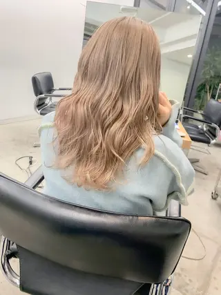 ロング ハイトーン🫧艶髪 MAIKAのヘアスタイル