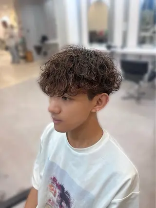 パーマ メンズ 💠つたふうか/ 韓国/メンズヘア💠のヘアスタイル