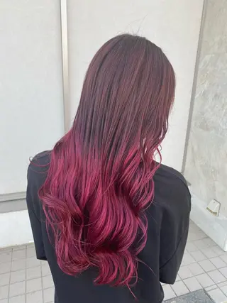 ロング カラー ヘアアレンジ 渡辺　亮/ 白髪ぼかし/髪質改善のヘアスタイル