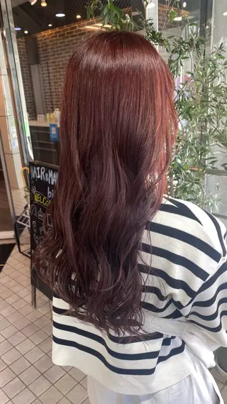 ロング カラー メンズ designcolo r/似合わせNOKAのヘアスタイル