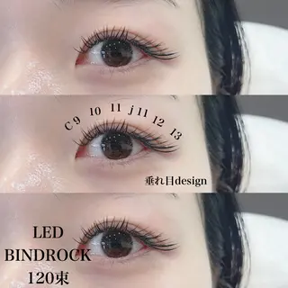 マツエク・マツパ nico所属・nico:) 金井 紗楽のマツエク・マツパデザイン