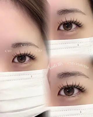 マツエク・マツパ RUNON 🎀 大阪福島 SeneLのマツエク・マツパデザイン