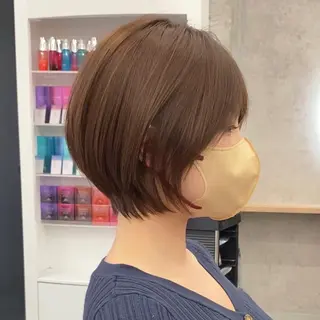 ショート 福山 晴香のヘアスタイル