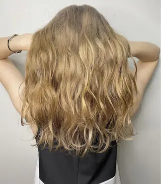 ロング カラー 🧡色落ちまで2度綺 麗なカラー🧡ヨシキのヘアスタイル