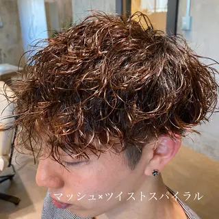 ショート パーマ メンズ ✂︎メンズ特化✂︎ 竹内貴則のヘアスタイル
