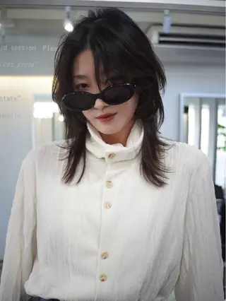 ショート カラー ヘアアレンジ メンズ レイヤー/韓国/透明 感/Shionのヘアスタイル