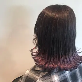 ミディアム 烏丸韓国ヘア🇰🇷 ayaka🎀のヘアスタイル