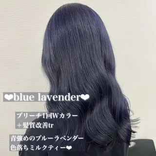 セミロング カラー 💟RINNA 艶カラー💟のヘアスタイル