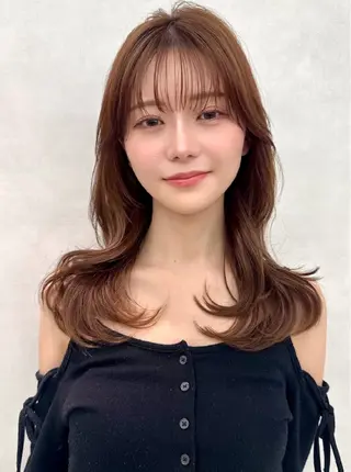 ロング SAKAI SHINNOSUKEのヘアスタイル