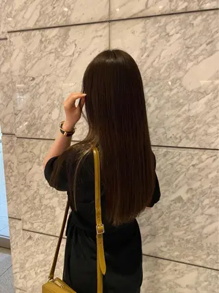 ロング 韓国ヘア sasugaのヘアスタイル