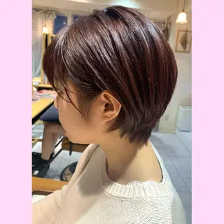 ショート カラー 浅沼 久瑠美のヘアスタイル