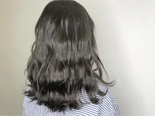 ミディアム カラー メンズ レイヤー ウルフ 弓木啓輔のヘアスタイル