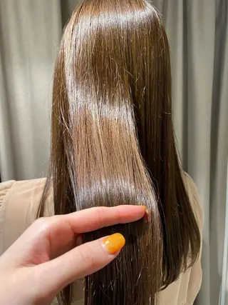 セミロング maco / 難波美容室のヘアスタイル