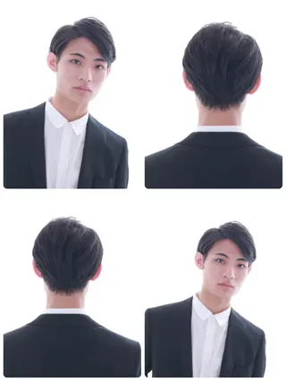 メンズ メンズパーマレイヤー 西山賢志のヘアスタイル