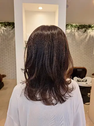 ミディアム adorableはなみずき店所属・adorable🌸 TOMOKO🌸のヘアスタイル