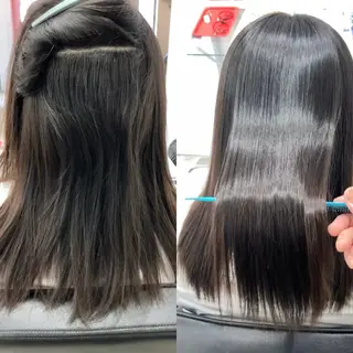 セミロング 落合孝臣/新潟駅南 /髪質改善のヘアスタイル