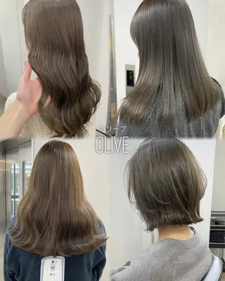 カラー ブリーチダブルカラー 【koide】のヘアスタイル