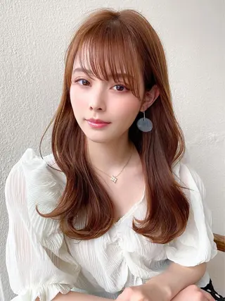 ロング カラー ☺︎ Naomiのヘアスタイル