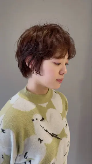 ショート エマノン梅田茶屋町所属・✨艶髪ショート✨ 木場　裕由毅のヘアスタイル