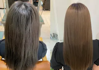 極艶透明感カラー🐰 髪質改善/出雲つぐみのヘアスタイル