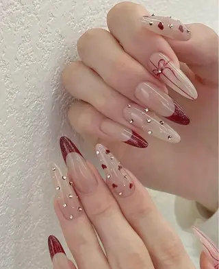 ネイル Horie 雪のネイルデザイン