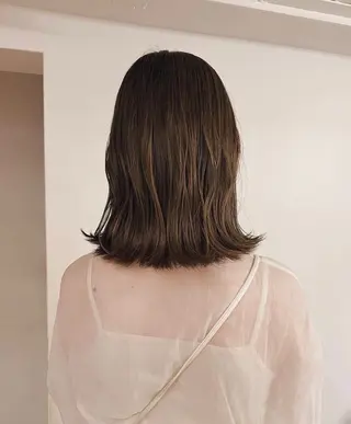 ミディアム カラー 似合わせカラー /パーマ🪿 moeのヘアスタイル