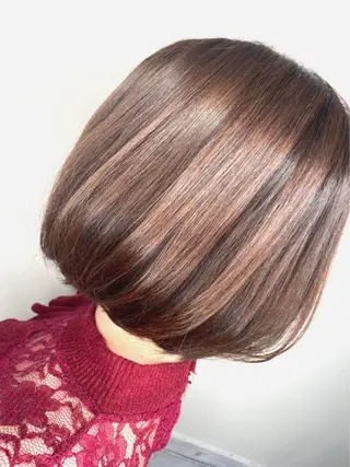 ショート カラー オーナースタイリスト 奈須雄紀のヘアスタイル