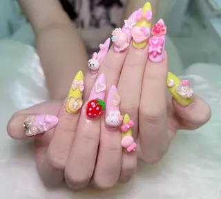 ネイル ╹◡╹MimoEye lash🌻Nailのマツエク・マツパデザイン