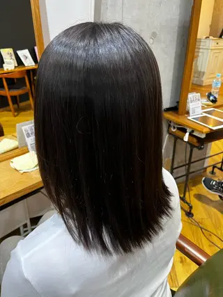 ミディアム ヘアアレンジ 🇰🇷韓国ヘア TAKUMI🐯💎のヘアスタイル