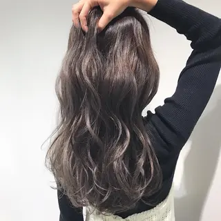 ロング カラー ヘアアレンジ Zina渋谷エリア マネージャShionのヘアスタイル