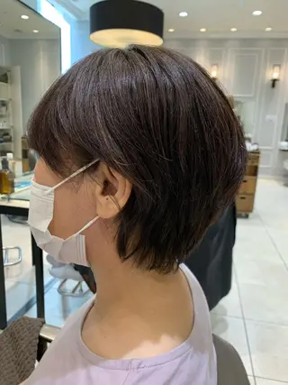 ショート カラー 🦖鶴岡 香純🦖のヘアスタイル