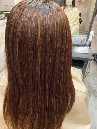 セミロング カラー 渡辺恵子 アイブロウ✨の眉毛・アイブロウイメージ