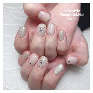 ミディアム ネイル 👑enen style👑のネイルデザイン