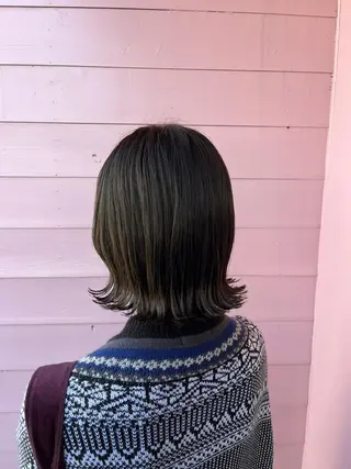 ミディアム カラー 【史上最高】口コミ No.1/ナツキのヘアスタイル