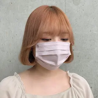 ショート カラー 韓国ヘア 🦋KIRA🦋のヘアスタイル