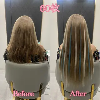 ロング シールエクステ ♡SAORI♡のヘアスタイル