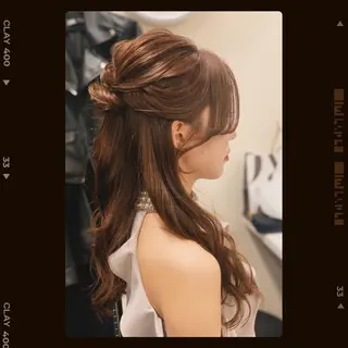 ロング カラー ヘアアレンジ メンズ キッズ ネイル マツエク・マツパ アイブロウ BRAIDS💎愛子 大人ハイライト💎のヘアスタイル