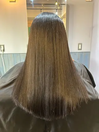 ロング 園田 彩音のヘアスタイル