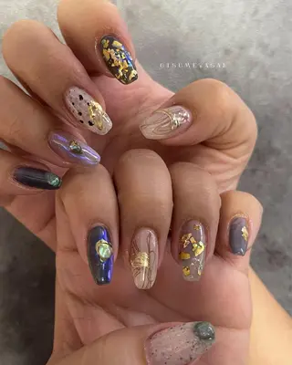 ネイル わたなべ ちかのネイルデザイン