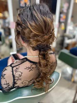 ヘアアレンジ 加藤 知子のヘアスタイル