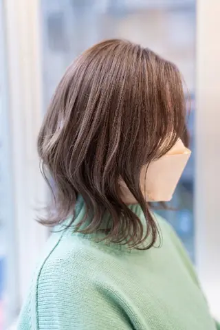 ミディアム Lazo/ 原弥和子のヘアスタイル