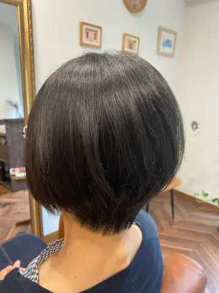 ショート 【似合わせカット 】🦋岩崎 美保🐾のヘアスタイル