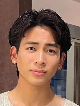ショート パーマ 山口 ヒロトのヘアスタイル