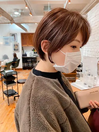 ショート カラー メンズカット特化柏駅 徒歩3分LOUのヘアスタイル