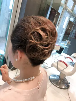 ヘアアレンジ 小笠原 愛美のヘアスタイル