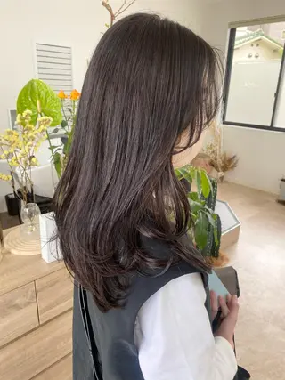 セミロング カラー ヘアアレンジ ひなの .のその他イメージ