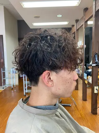 メンズ 森 健人のヘアスタイル